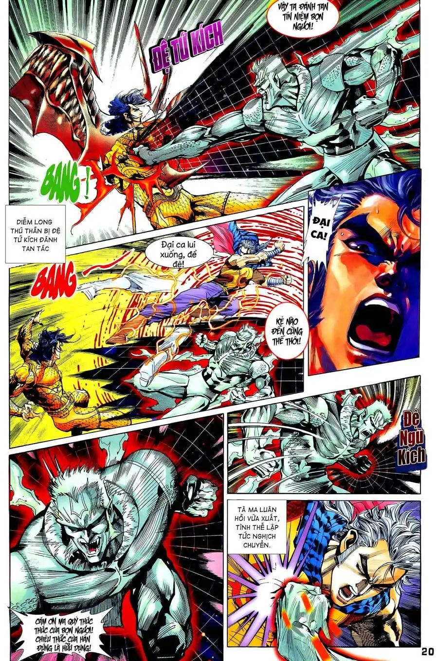 Truyện Tranh Long Hổ 5 Thế trang 8