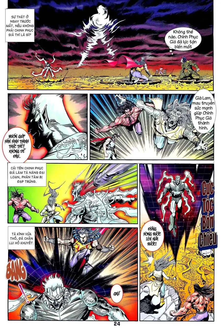 Truyện Tranh Long Hổ 5 Thế trang 8