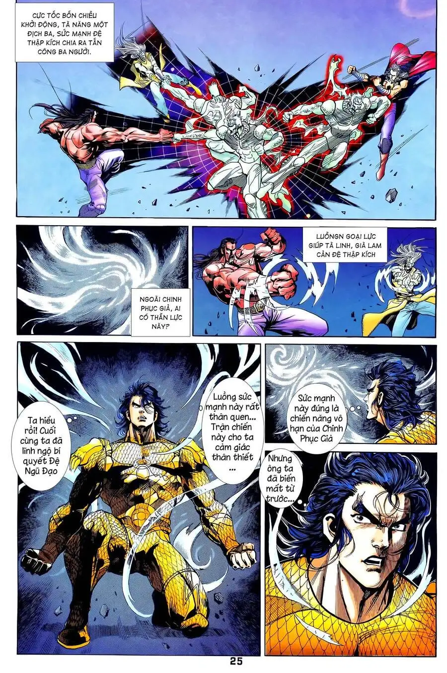 Truyện Tranh Long Hổ 5 Thế trang 8