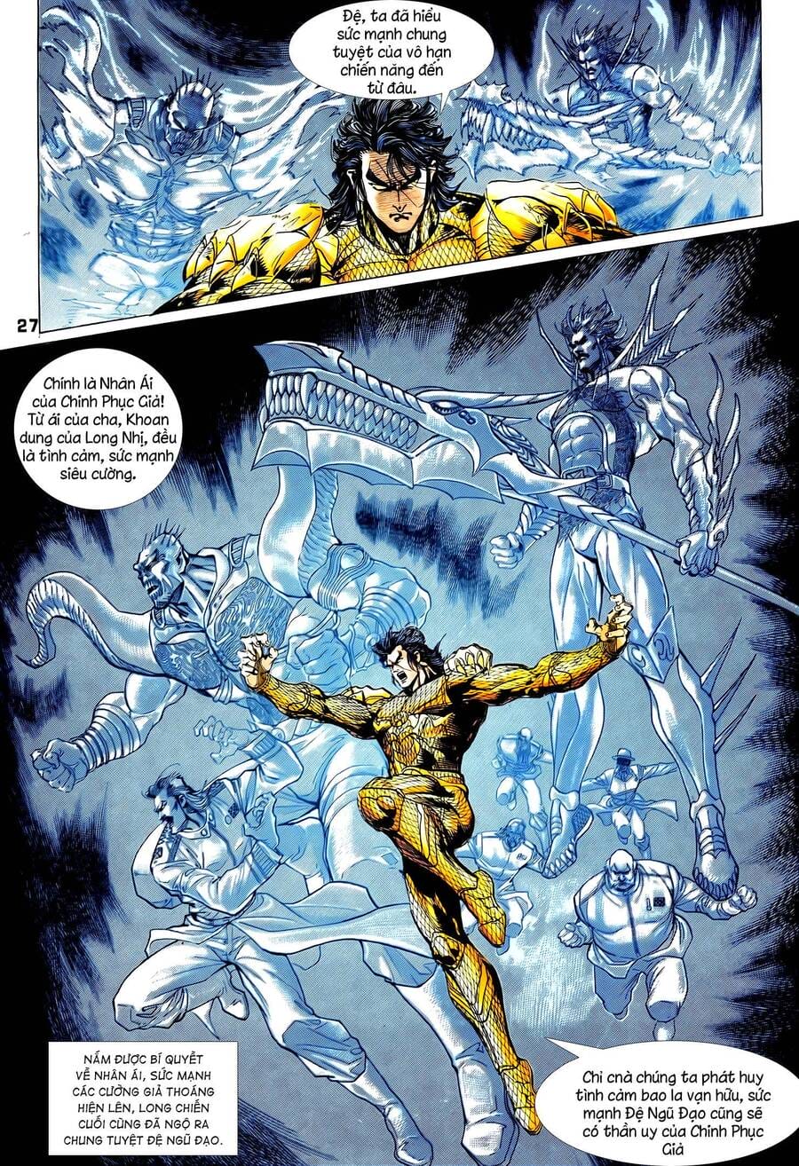 Truyện Tranh Long Hổ 5 Thế trang 8