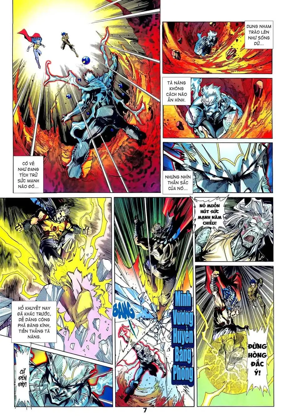Truyện Tranh Long Hổ 5 Thế trang 8