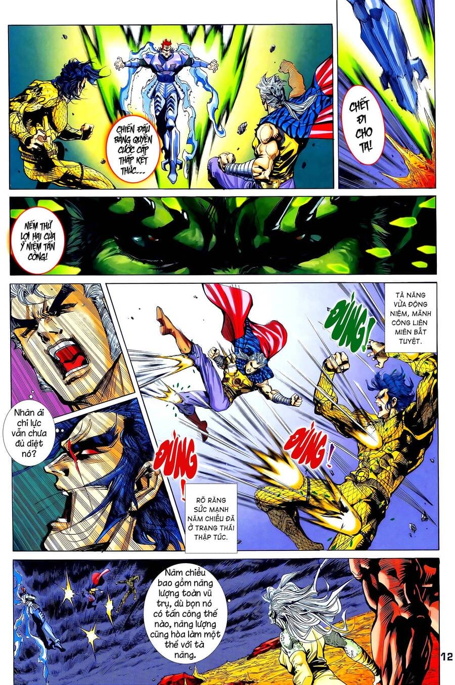 Truyện Tranh Long Hổ 5 Thế trang 8