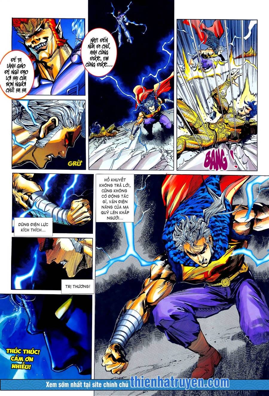 Truyện Tranh Long Hổ 5 Thế trang 8