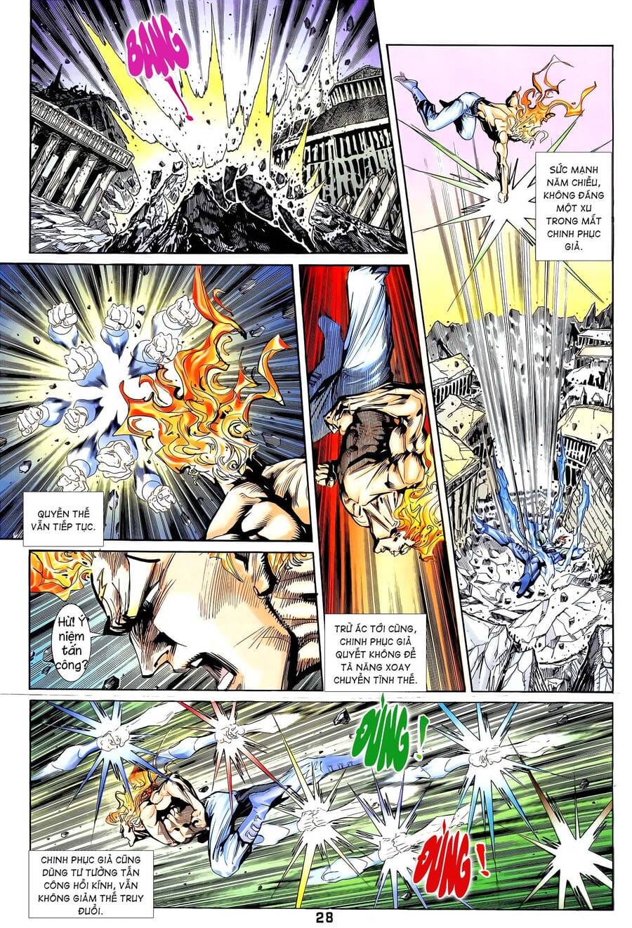 Truyện Tranh Long Hổ 5 Thế trang 8