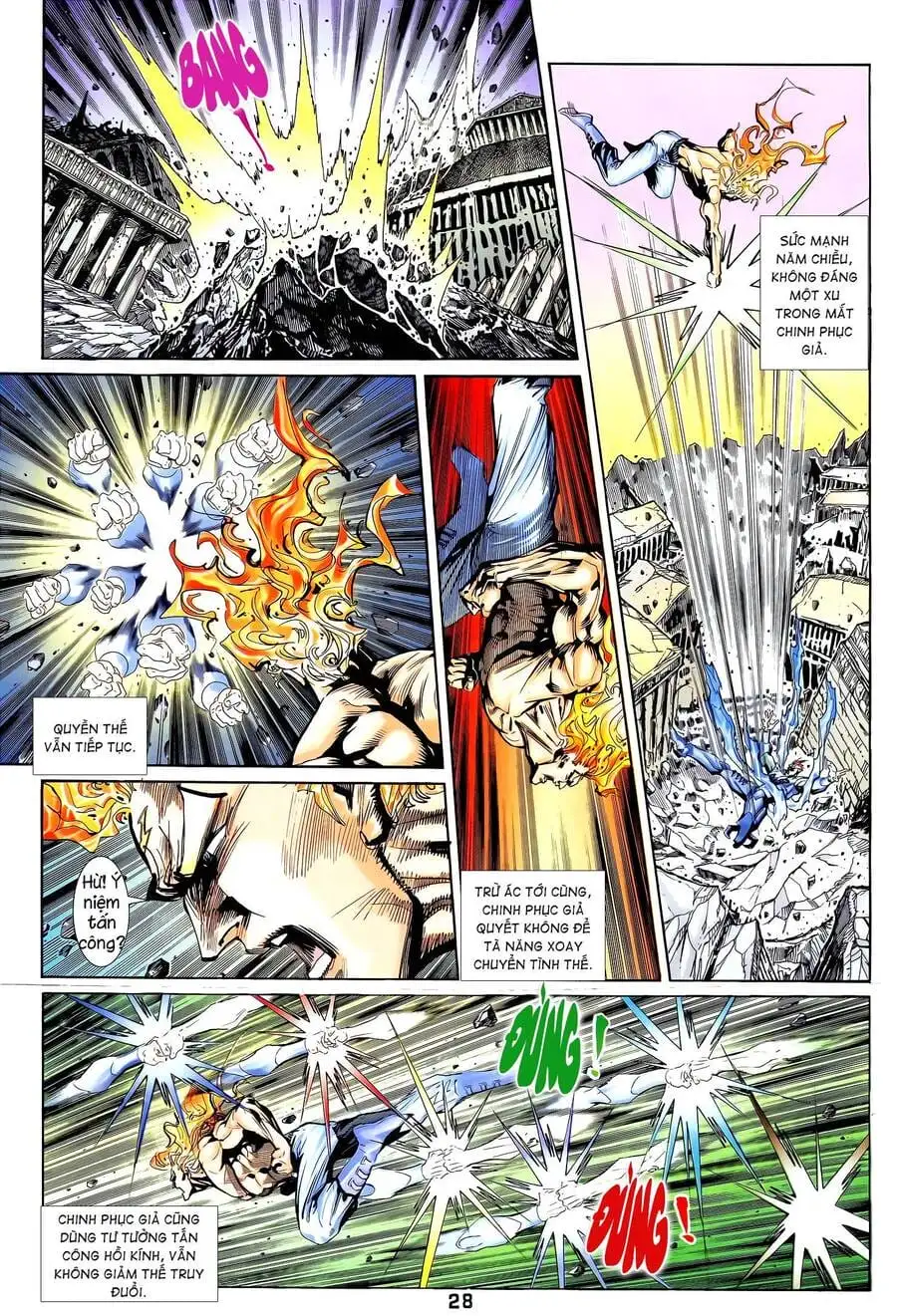 Truyện Tranh Long Hổ 5 Thế trang 8
