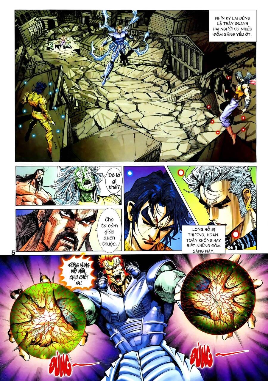 Truyện Tranh Long Hổ 5 Thế trang 8
