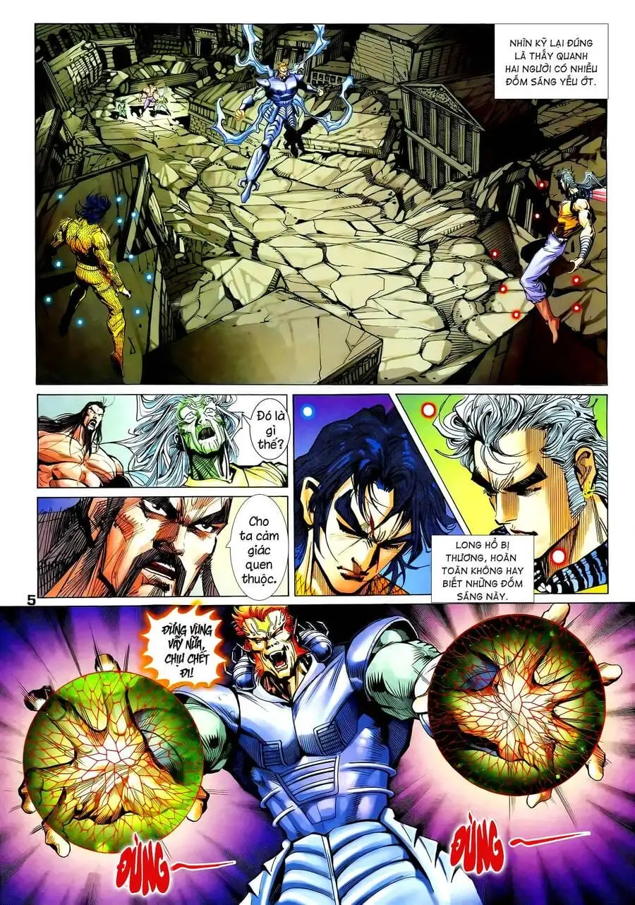Truyện Tranh Long Hổ 5 Thế trang 8