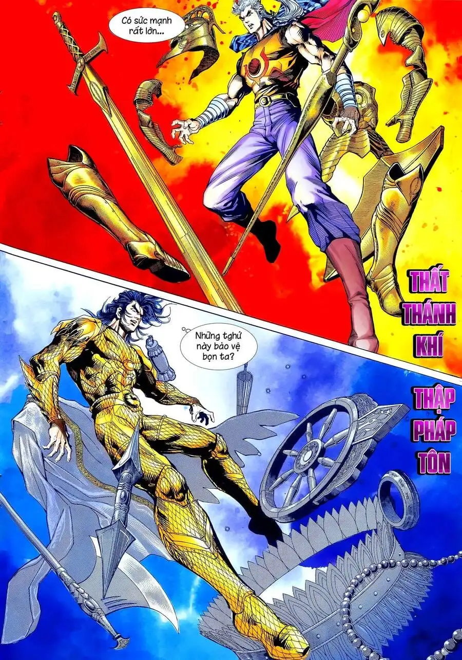 Truyện Tranh Long Hổ 5 Thế trang 8