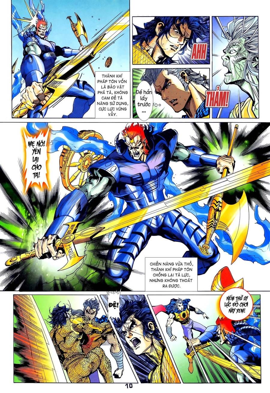 Truyện Tranh Long Hổ 5 Thế trang 8