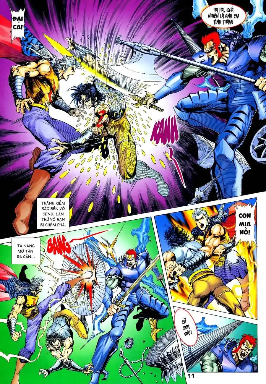 Truyện Tranh Long Hổ 5 Thế trang 8