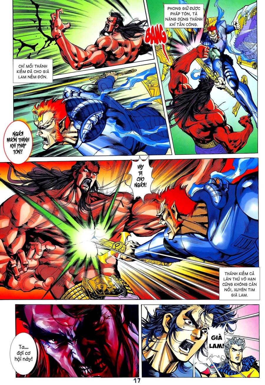 Truyện Tranh Long Hổ 5 Thế trang 8