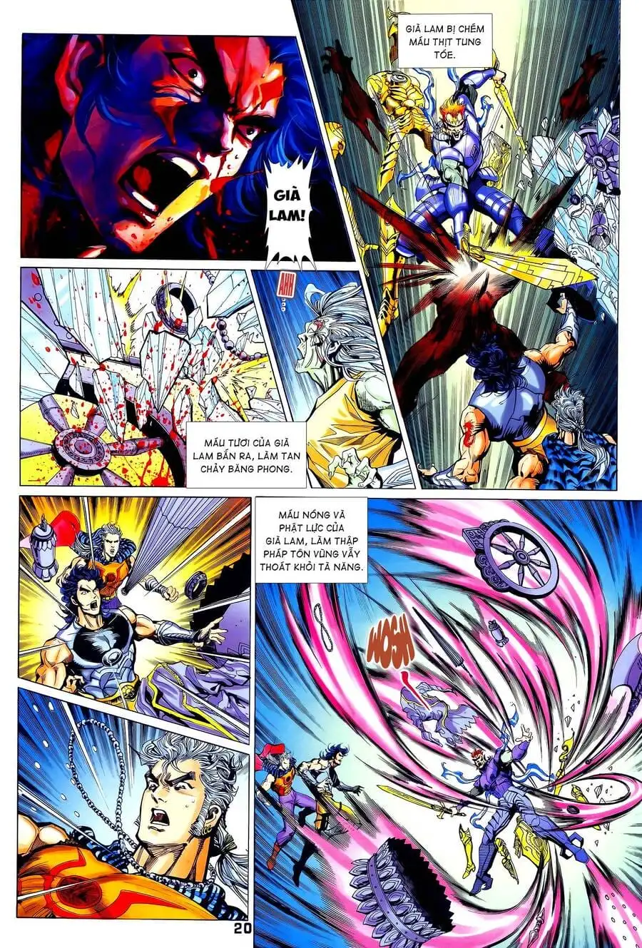 Truyện Tranh Long Hổ 5 Thế trang 8