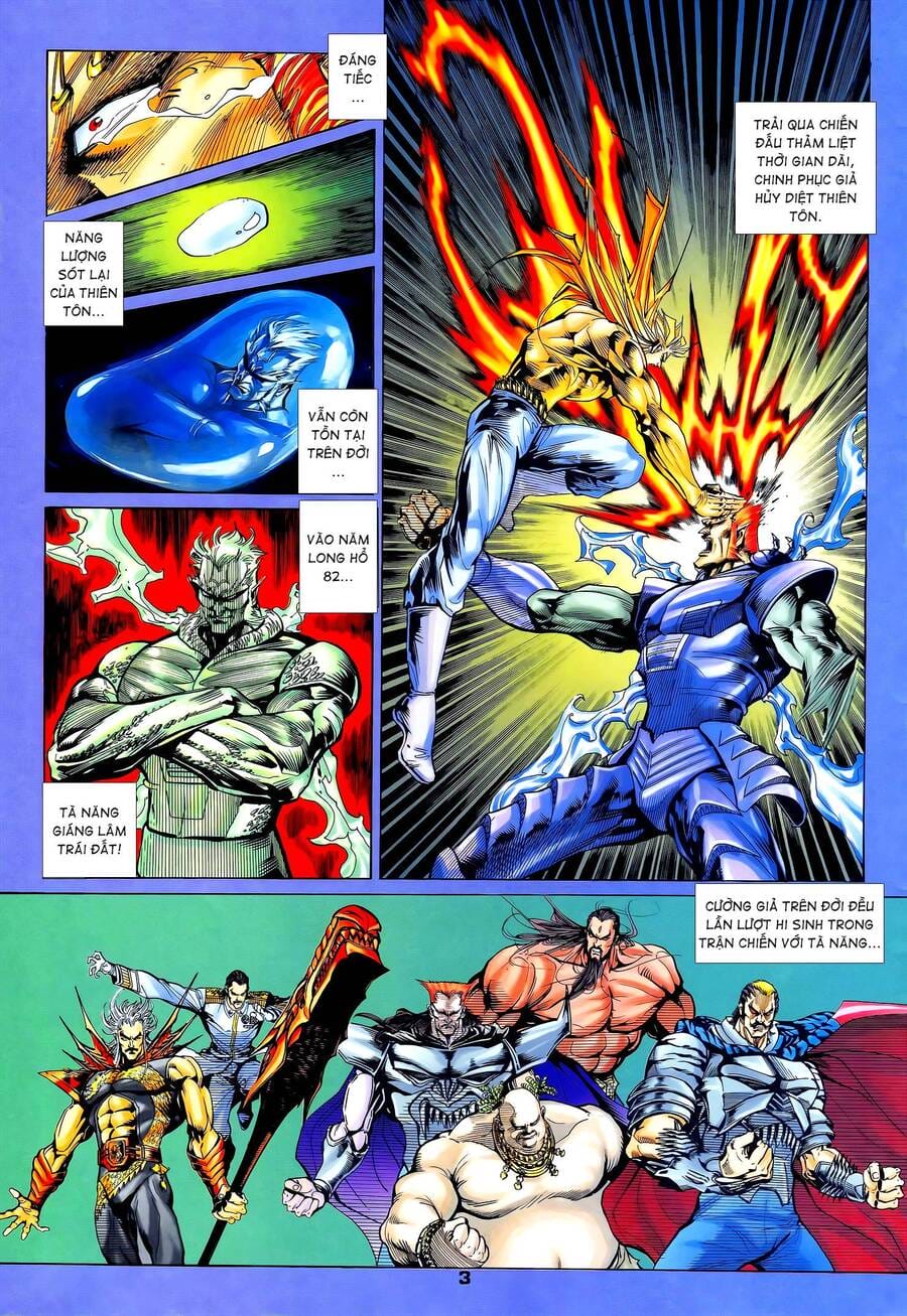 Truyện Tranh Long Hổ 5 Thế trang 8