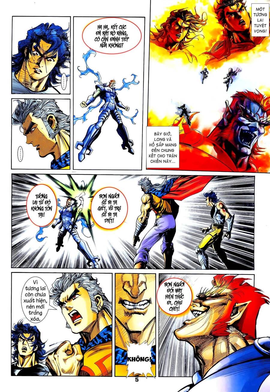 Truyện Tranh Long Hổ 5 Thế trang 8