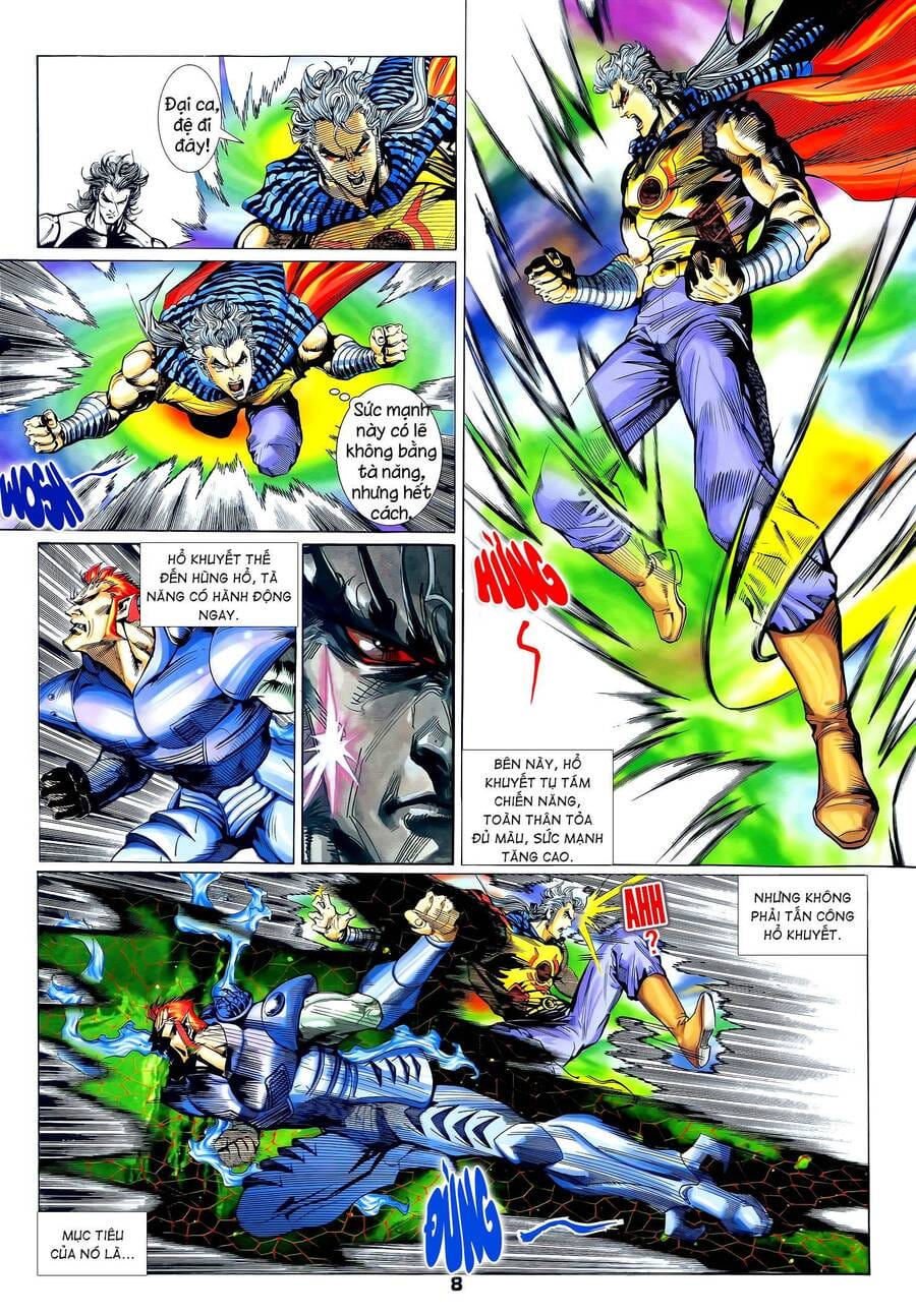 Truyện Tranh Long Hổ 5 Thế trang 8