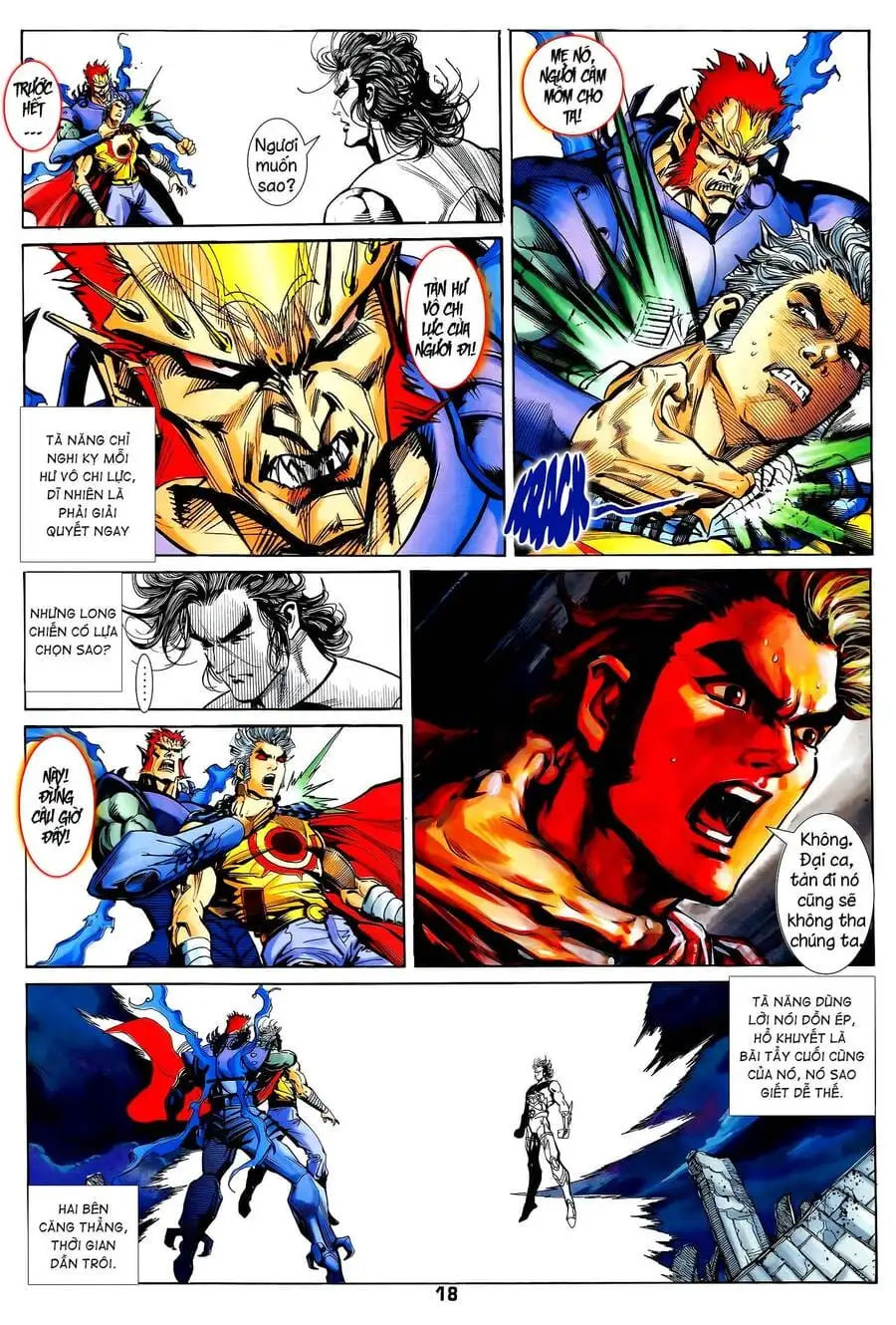 Truyện Tranh Long Hổ 5 Thế trang 8