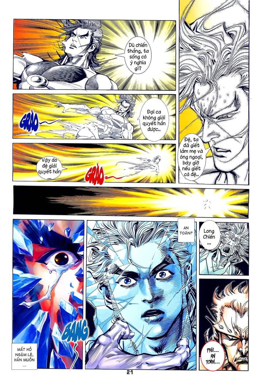 Truyện Tranh Long Hổ 5 Thế trang 8