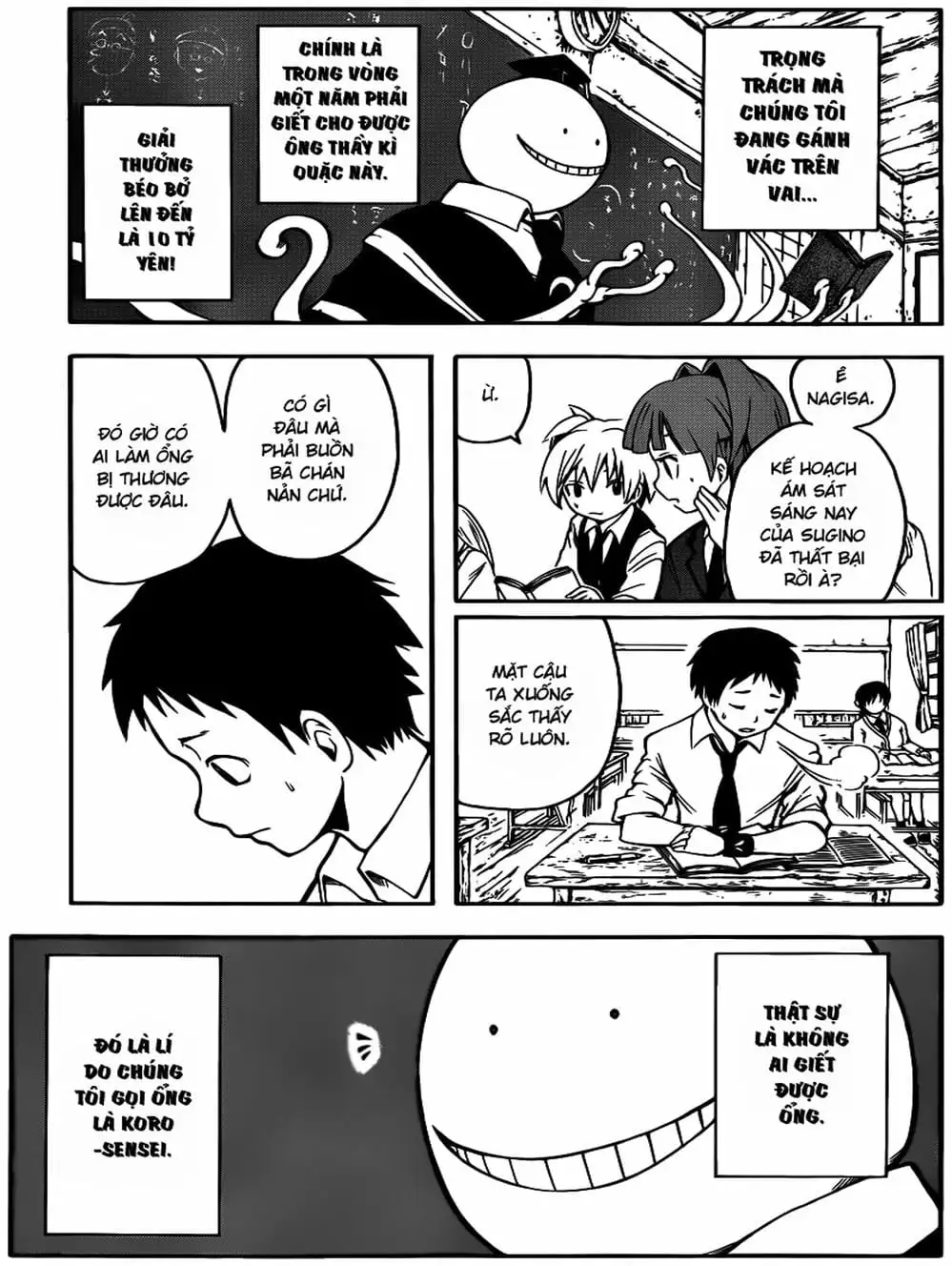 Truyện Tranh Lớp Học Ám Sát - Ansatsu Kyoushitsu trang 5
