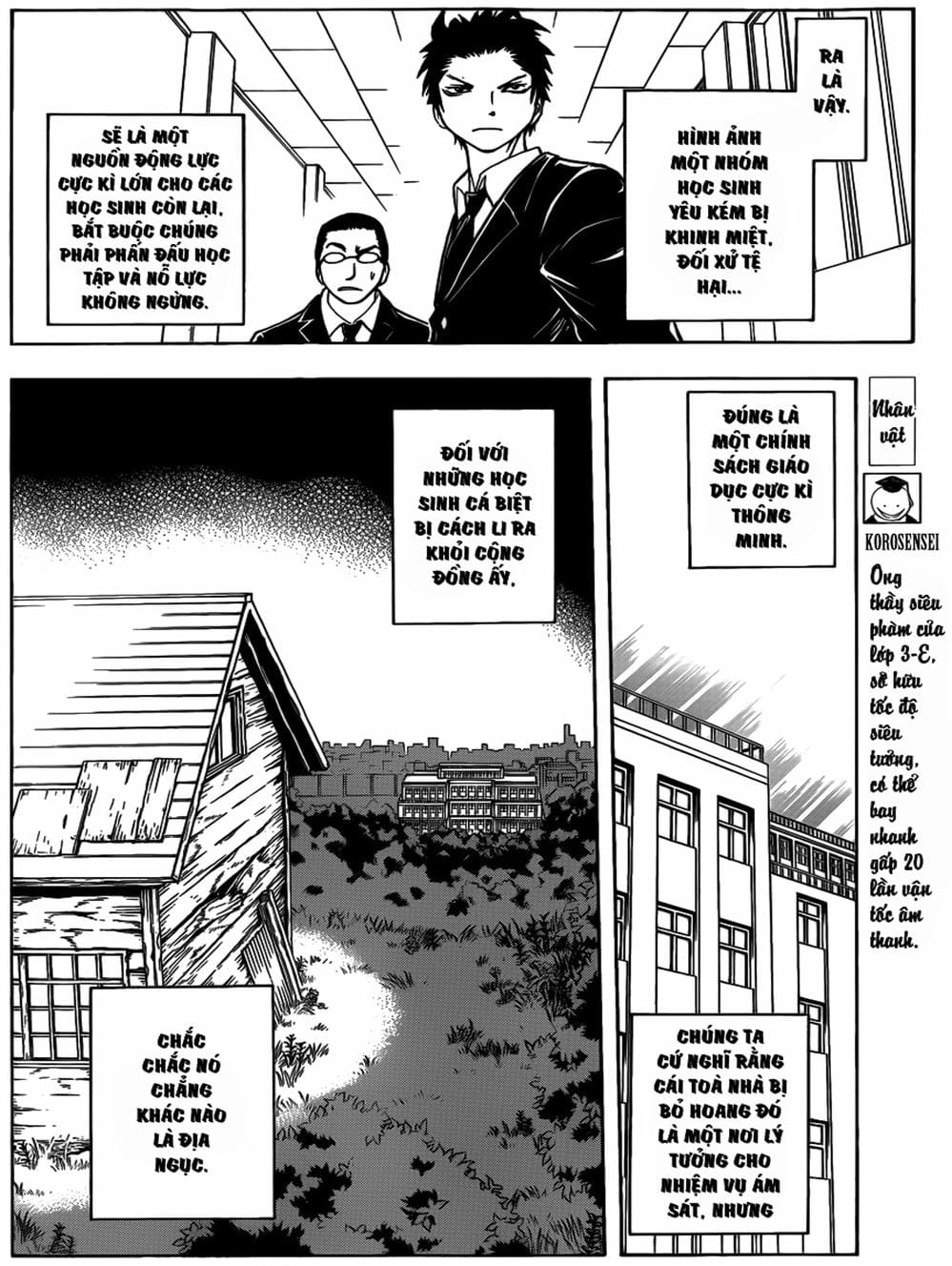 Truyện Tranh Lớp Học Ám Sát - Ansatsu Kyoushitsu trang 5