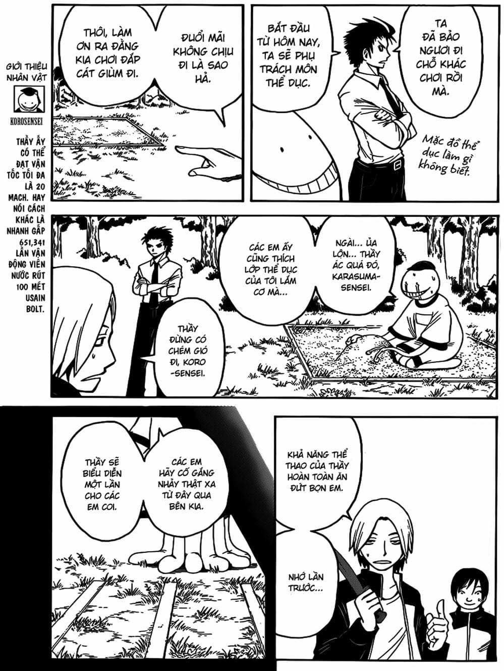Truyện Tranh Lớp Học Ám Sát - Ansatsu Kyoushitsu trang 5