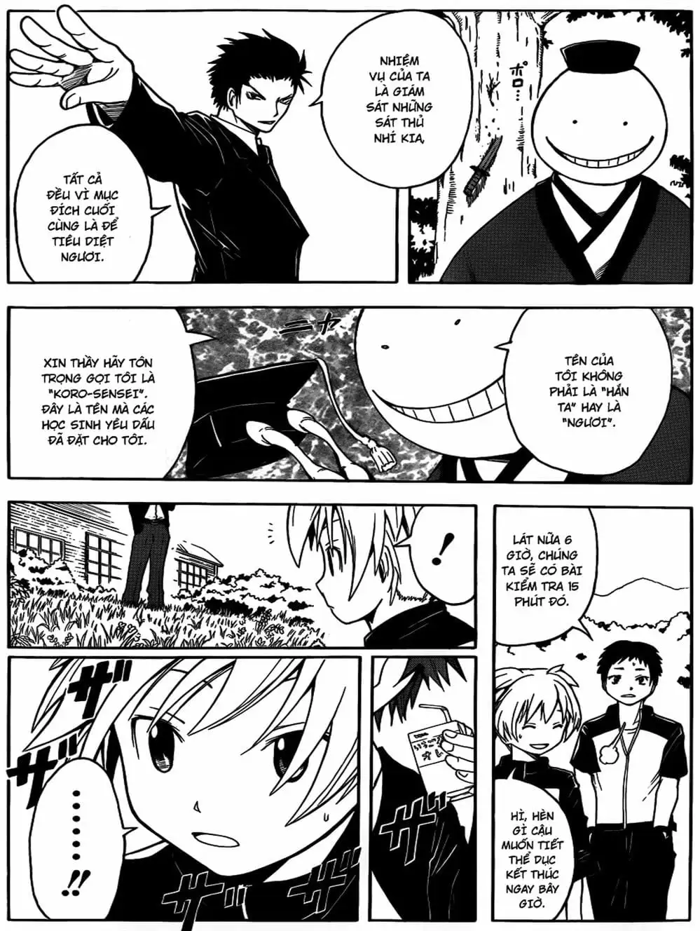 Truyện Tranh Lớp Học Ám Sát - Ansatsu Kyoushitsu trang 5
