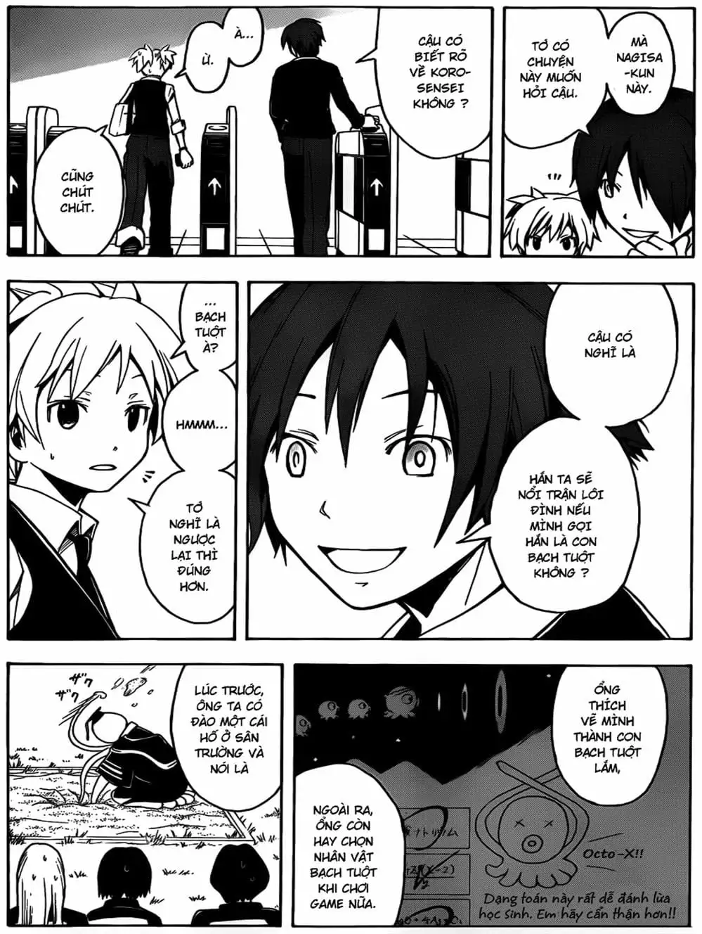 Truyện Tranh Lớp Học Ám Sát - Ansatsu Kyoushitsu trang 5