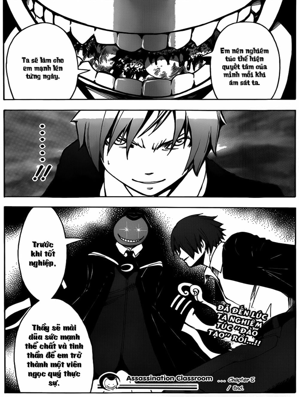 Truyện Tranh Lớp Học Ám Sát - Ansatsu Kyoushitsu trang 5