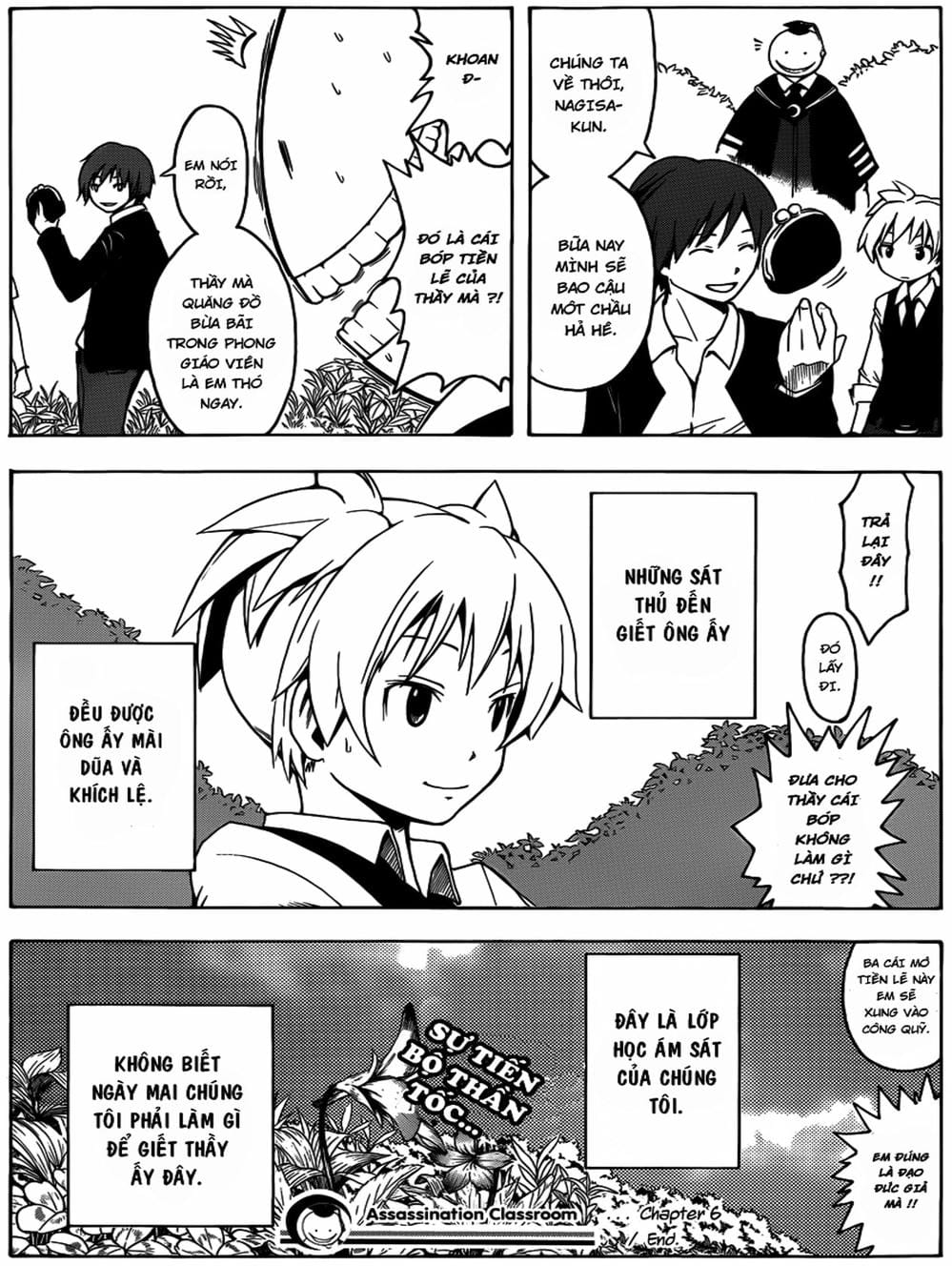 Truyện Tranh Lớp Học Ám Sát - Ansatsu Kyoushitsu trang 5
