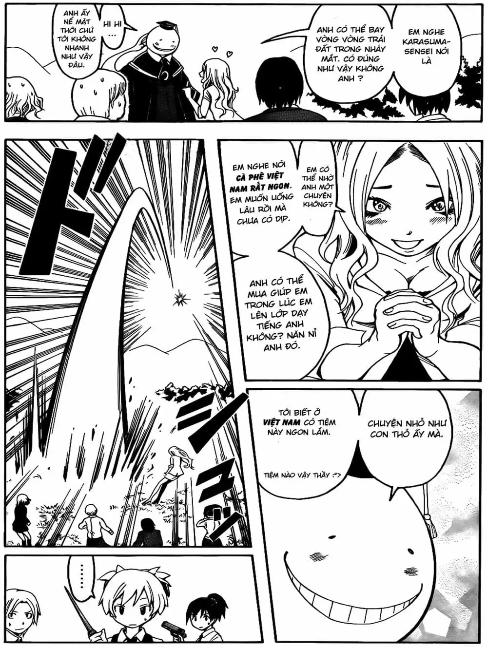 Truyện Tranh Lớp Học Ám Sát - Ansatsu Kyoushitsu trang 5