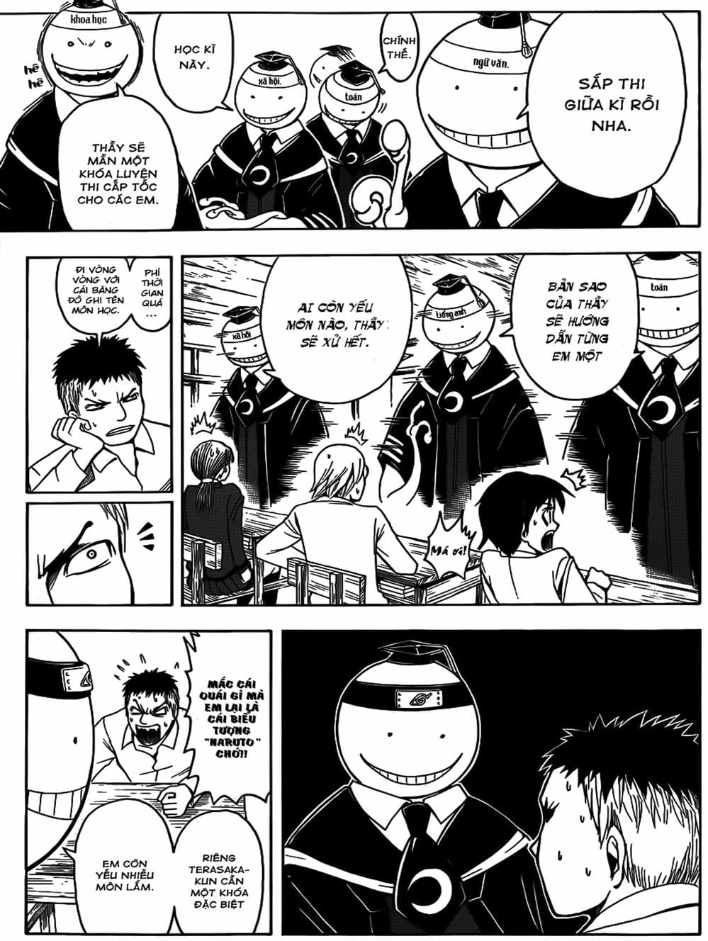 Truyện Tranh Lớp Học Ám Sát - Ansatsu Kyoushitsu trang 5