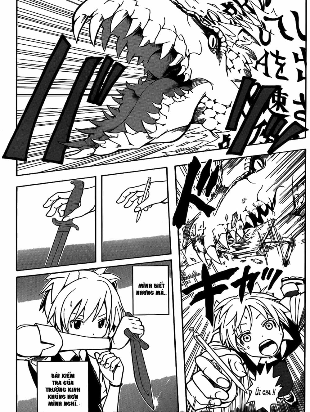 Truyện Tranh Lớp Học Ám Sát - Ansatsu Kyoushitsu trang 5