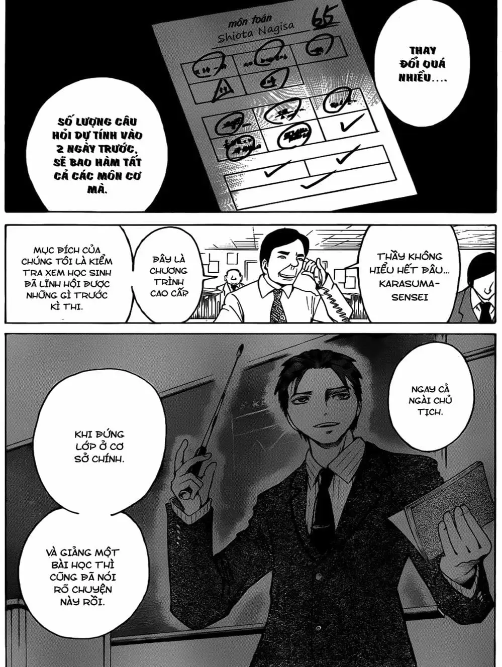 Truyện Tranh Lớp Học Ám Sát - Ansatsu Kyoushitsu trang 5