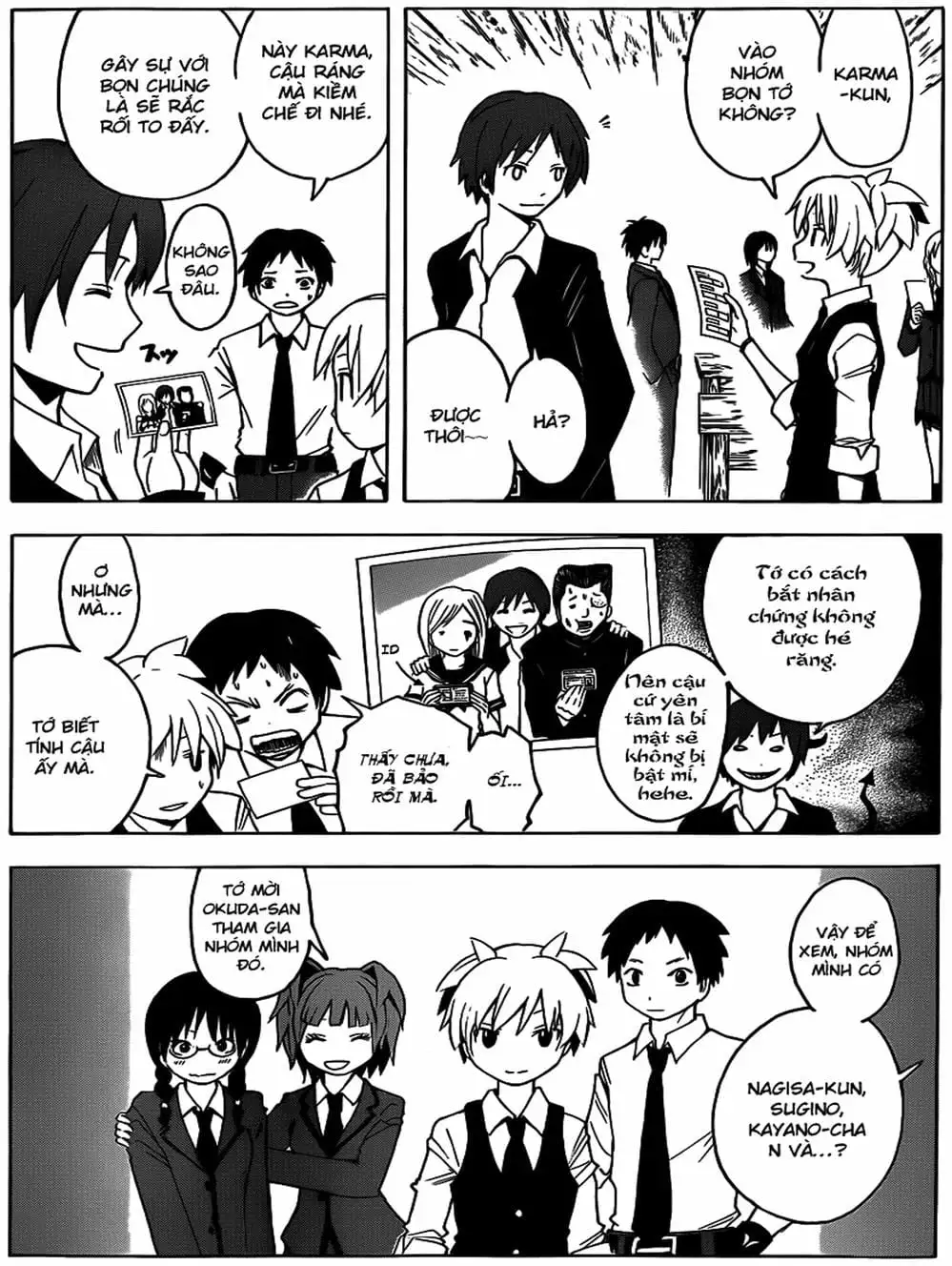 Truyện Tranh Lớp Học Ám Sát - Ansatsu Kyoushitsu trang 5