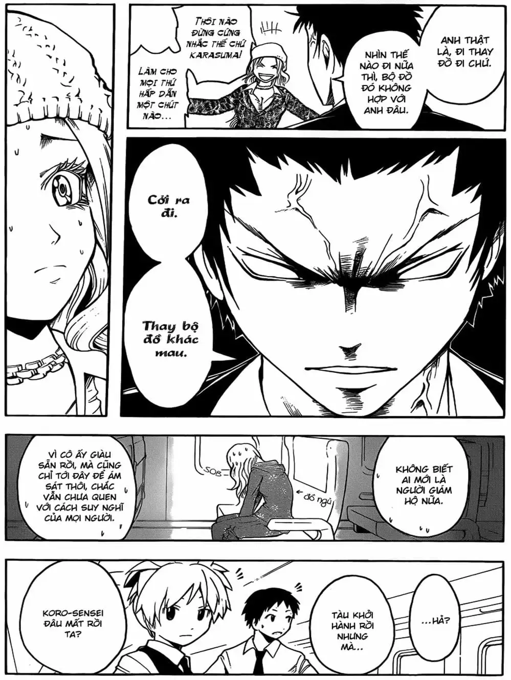 Truyện Tranh Lớp Học Ám Sát - Ansatsu Kyoushitsu trang 5