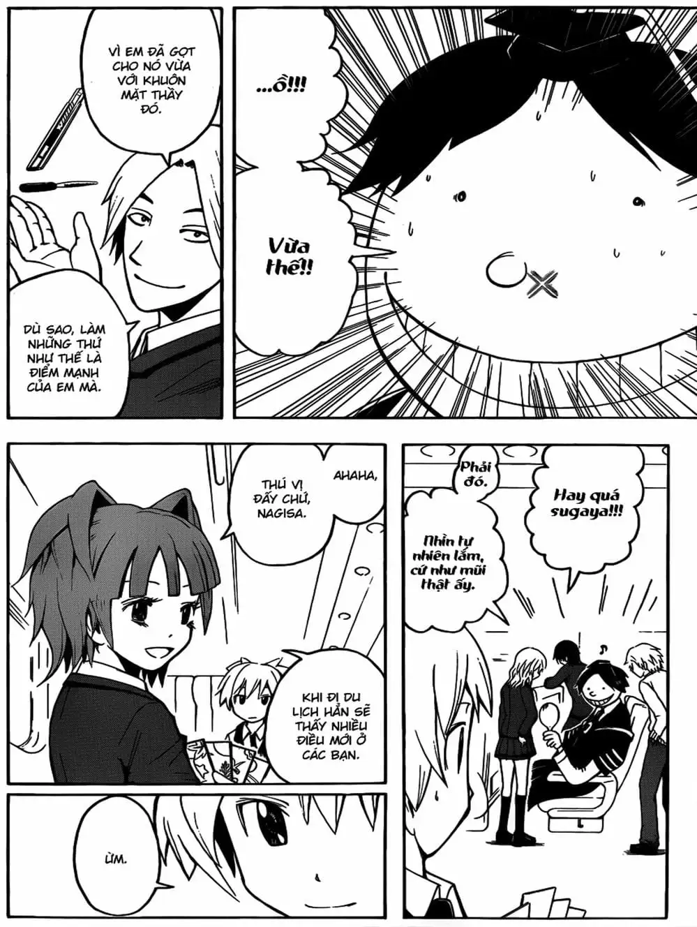 Truyện Tranh Lớp Học Ám Sát - Ansatsu Kyoushitsu trang 5
