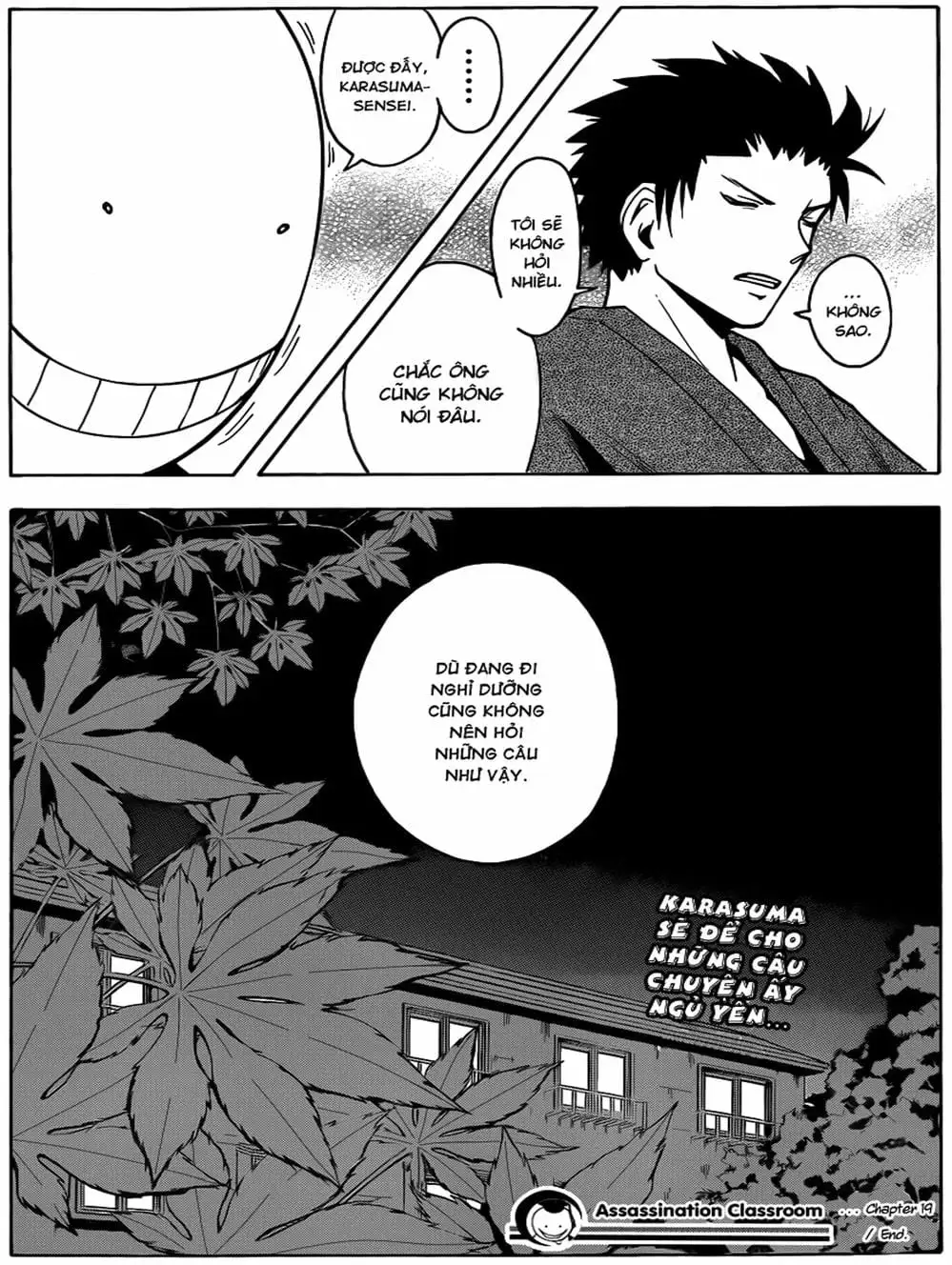 Truyện Tranh Lớp Học Ám Sát - Ansatsu Kyoushitsu trang 5