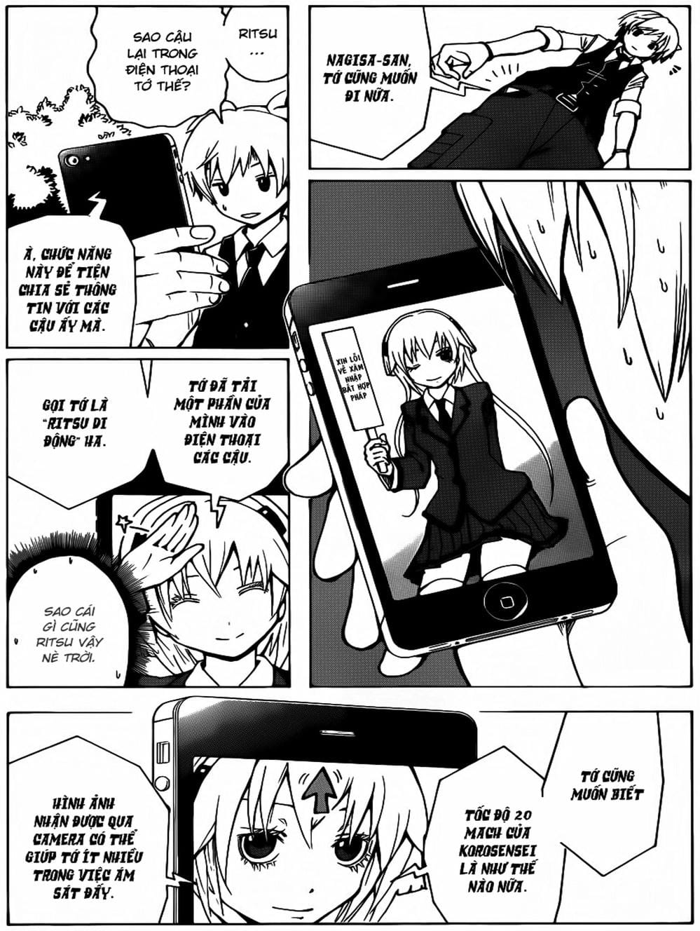 Truyện Tranh Lớp Học Ám Sát - Ansatsu Kyoushitsu trang 5
