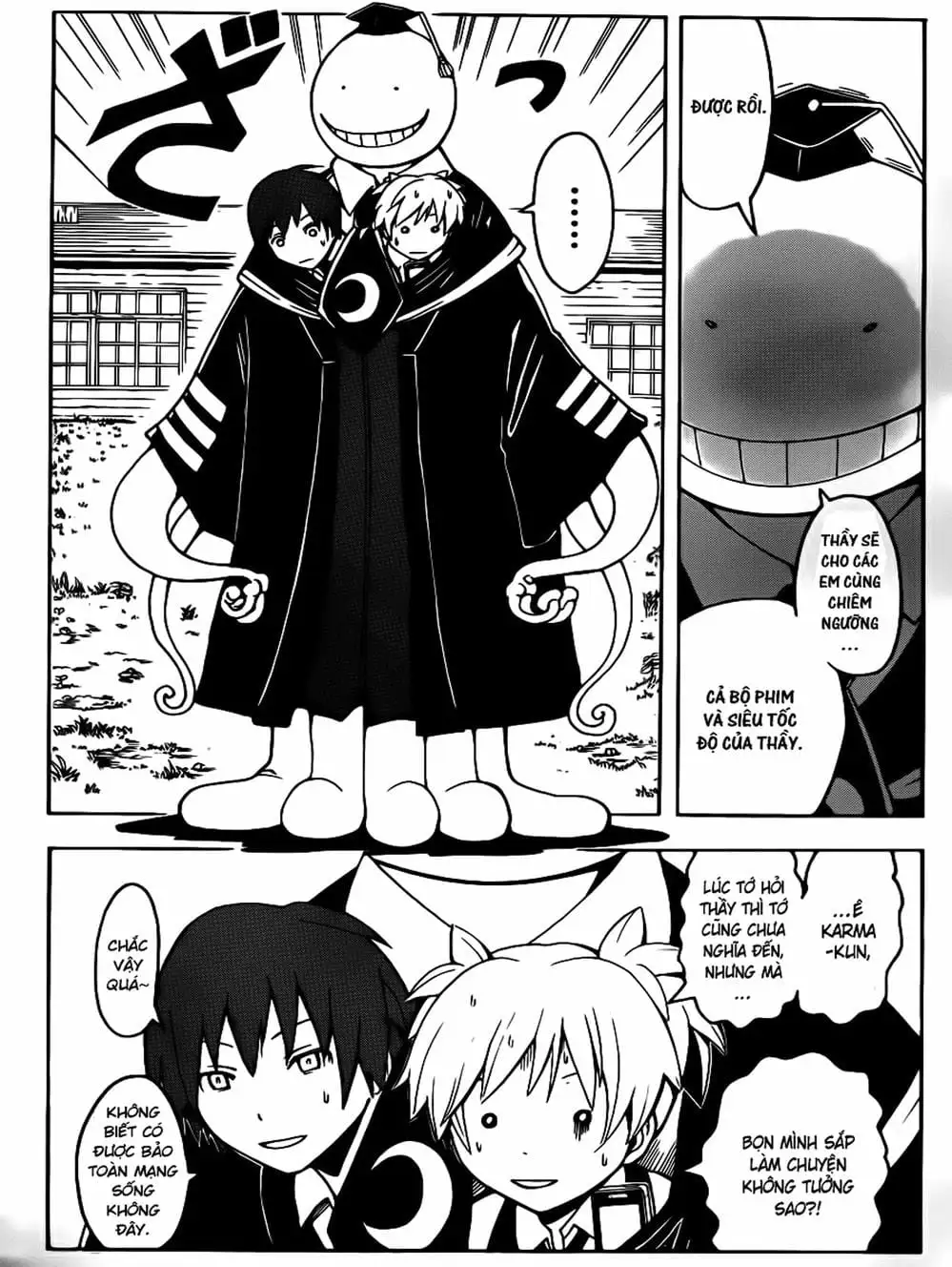 Truyện Tranh Lớp Học Ám Sát - Ansatsu Kyoushitsu trang 5