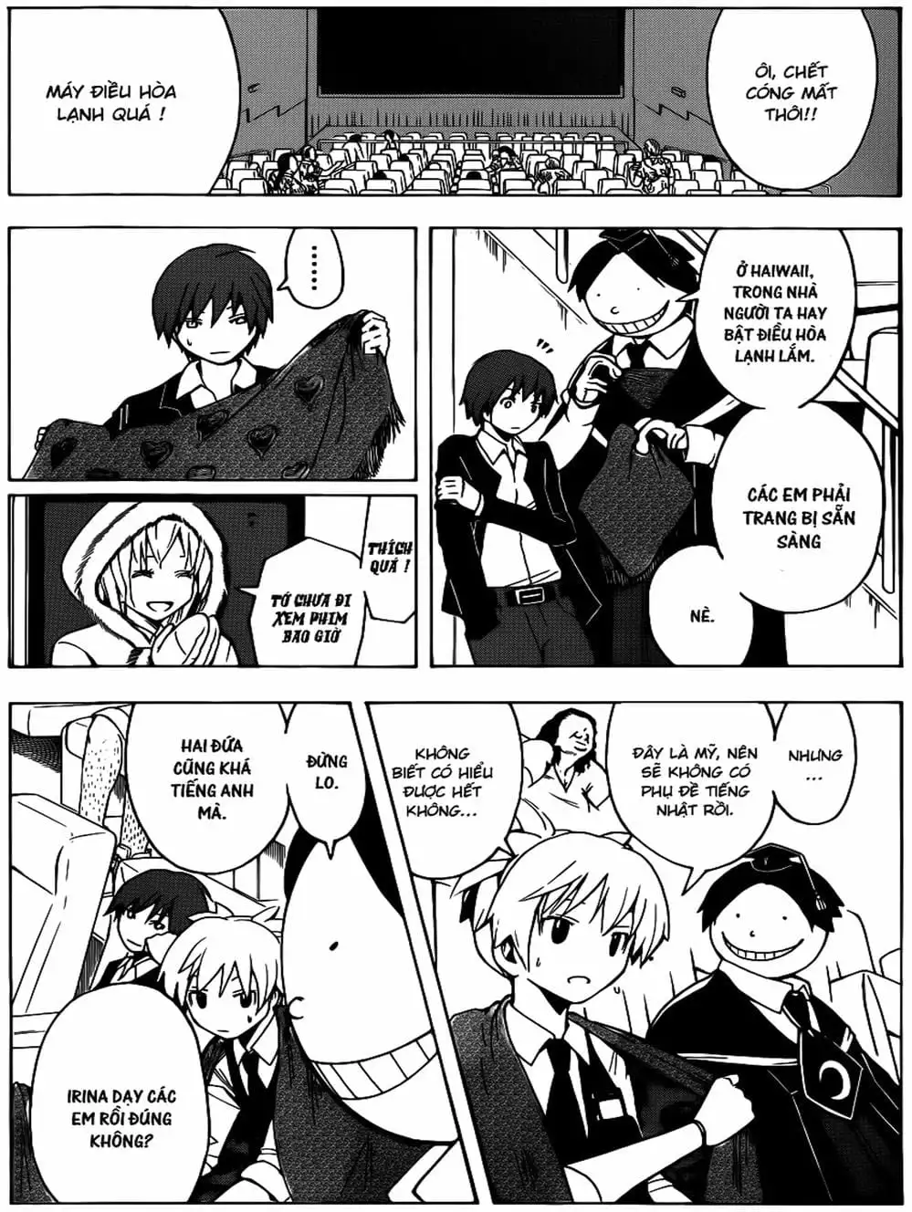Truyện Tranh Lớp Học Ám Sát - Ansatsu Kyoushitsu trang 5