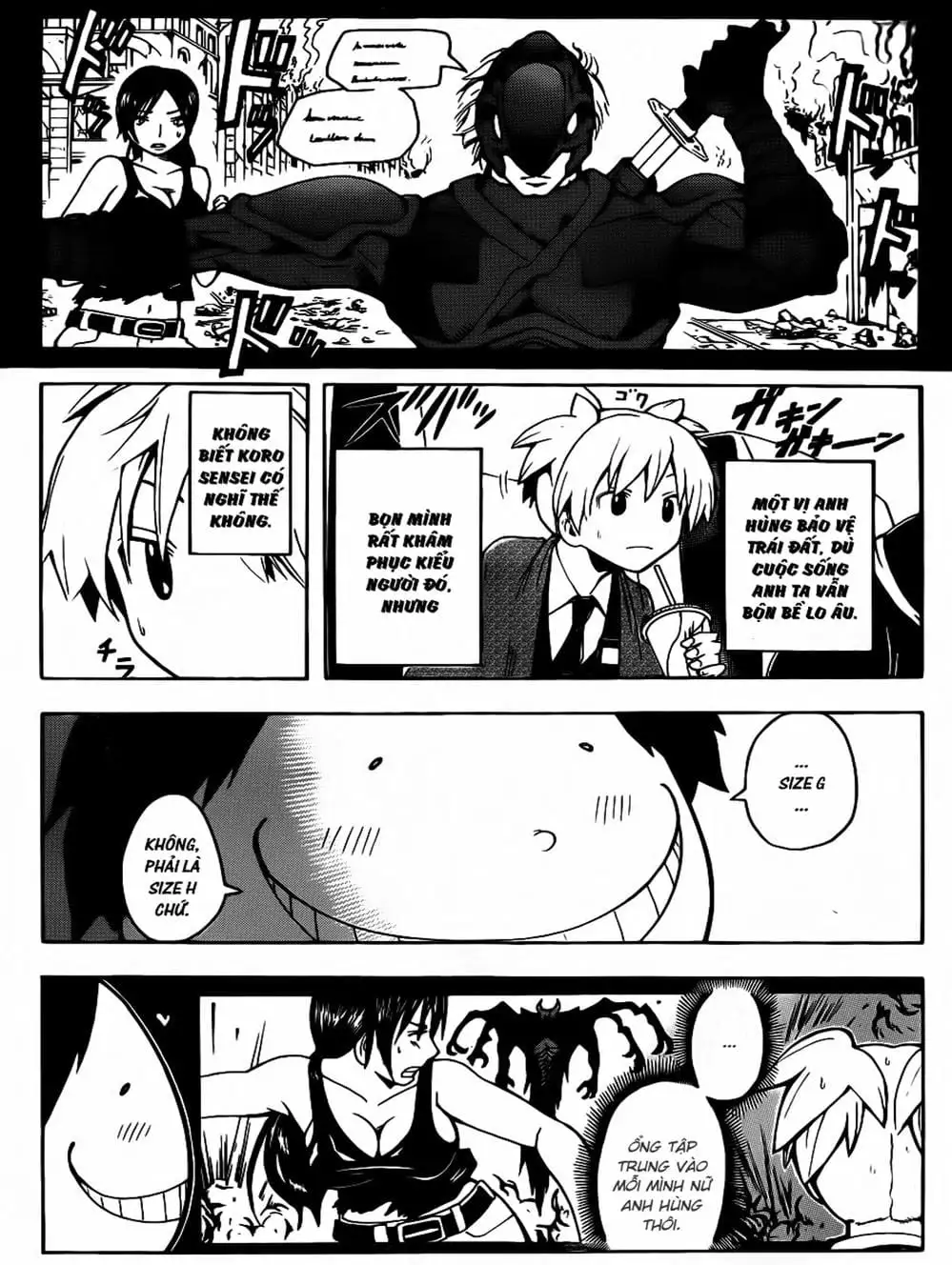 Truyện Tranh Lớp Học Ám Sát - Ansatsu Kyoushitsu trang 5