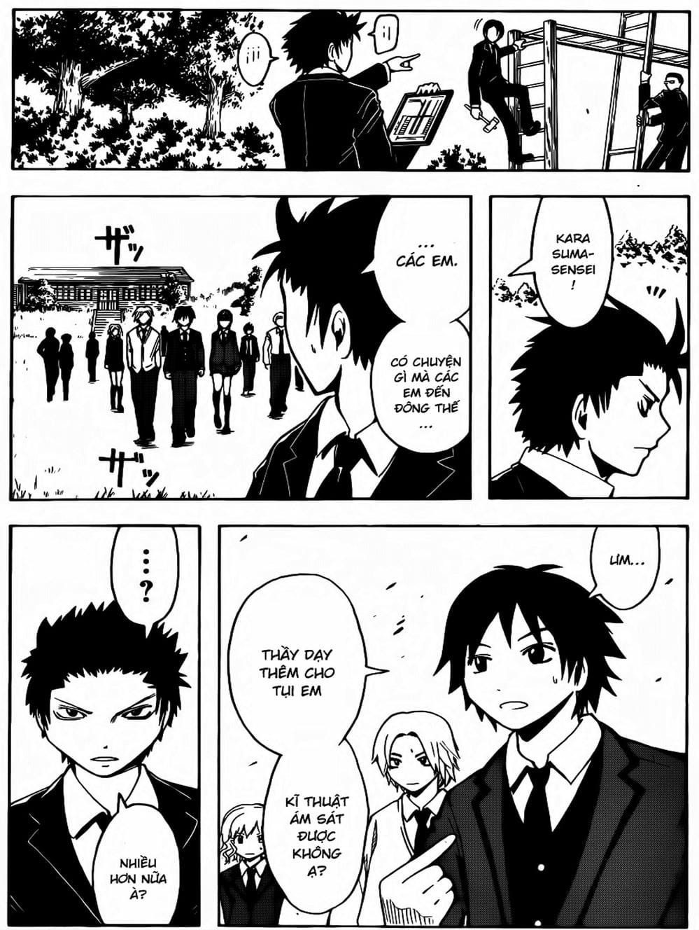 Truyện Tranh Lớp Học Ám Sát - Ansatsu Kyoushitsu trang 5