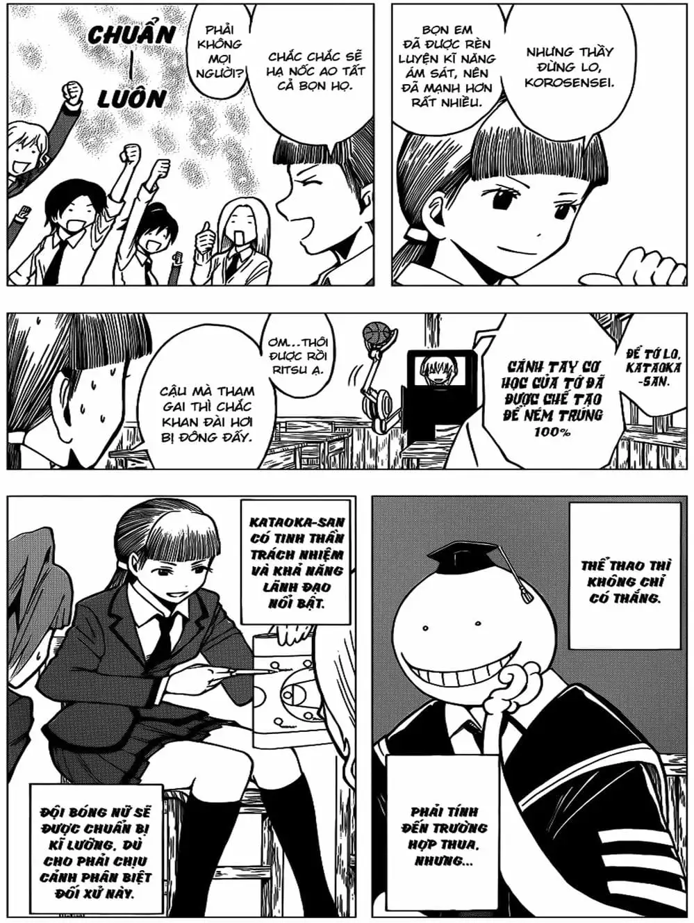 Truyện Tranh Lớp Học Ám Sát - Ansatsu Kyoushitsu trang 5