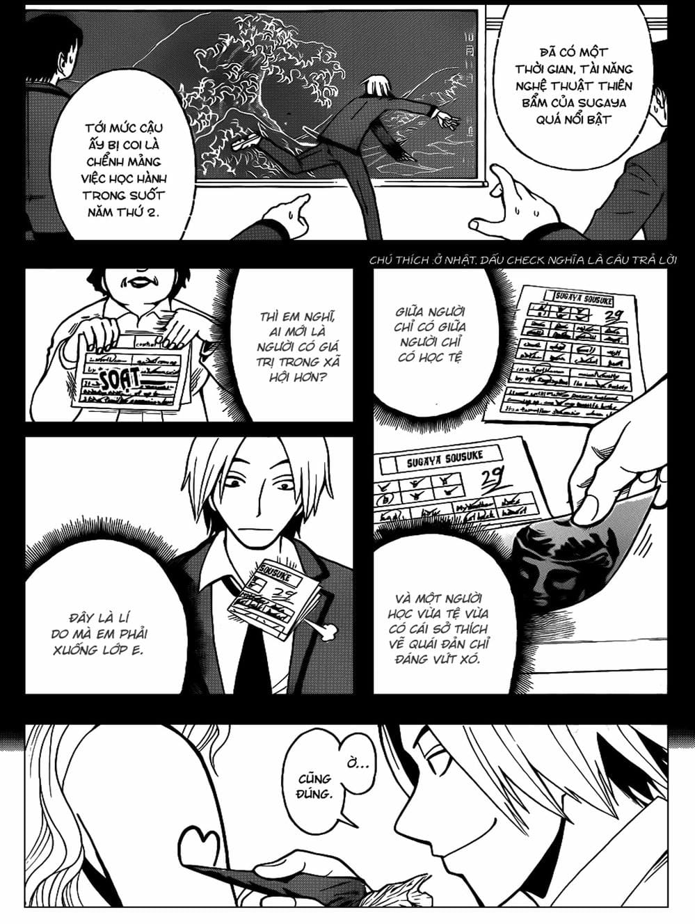 Truyện Tranh Lớp Học Ám Sát - Ansatsu Kyoushitsu trang 5