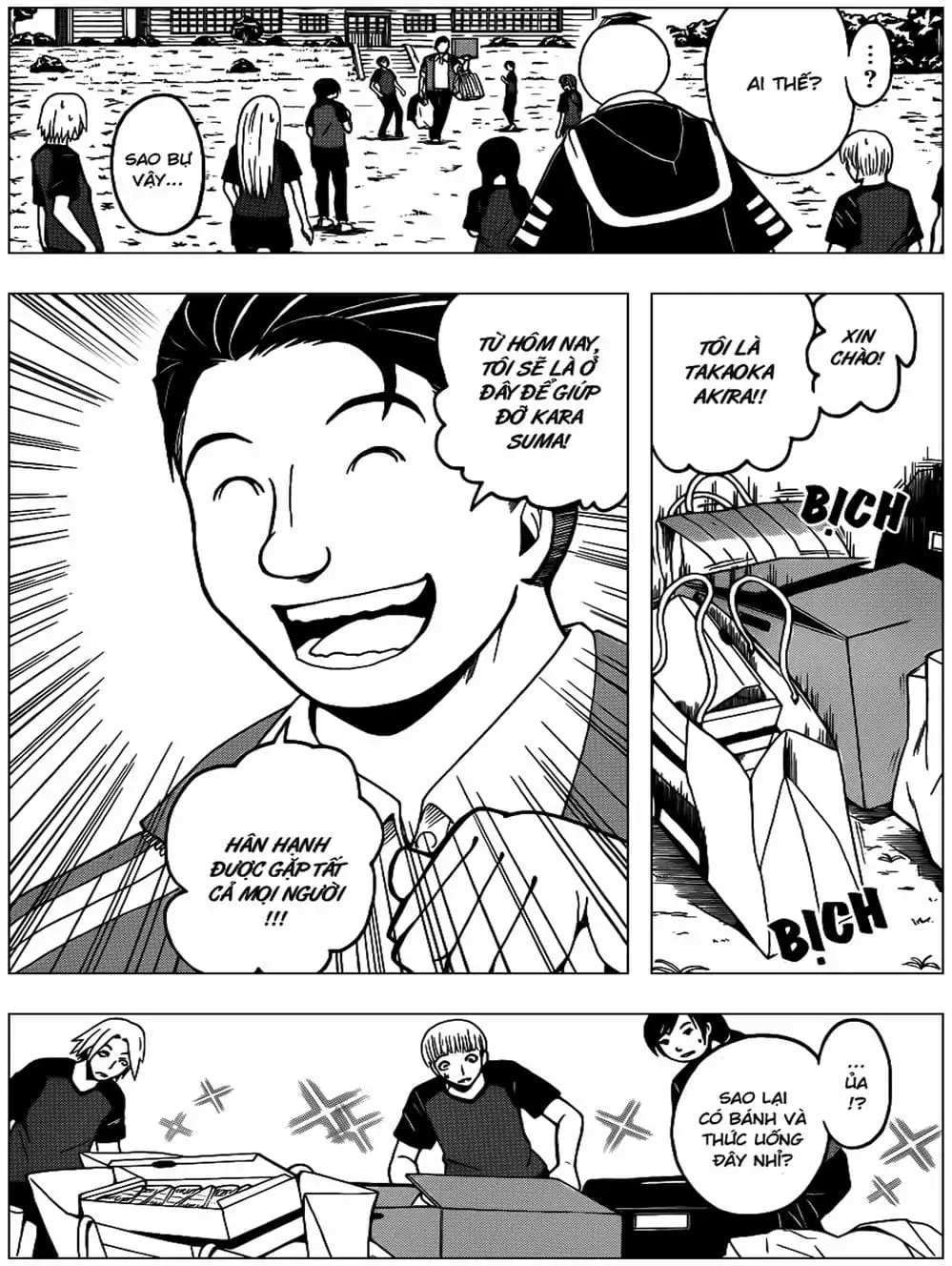 Truyện Tranh Lớp Học Ám Sát - Ansatsu Kyoushitsu trang 5