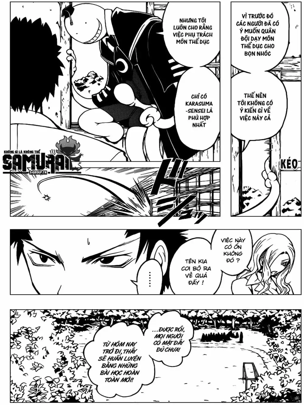 Truyện Tranh Lớp Học Ám Sát - Ansatsu Kyoushitsu trang 5