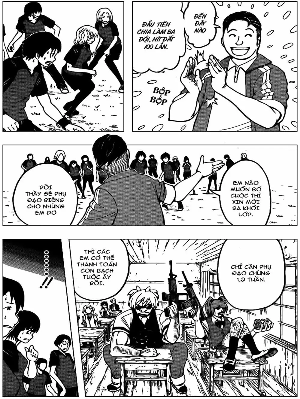Truyện Tranh Lớp Học Ám Sát - Ansatsu Kyoushitsu trang 5