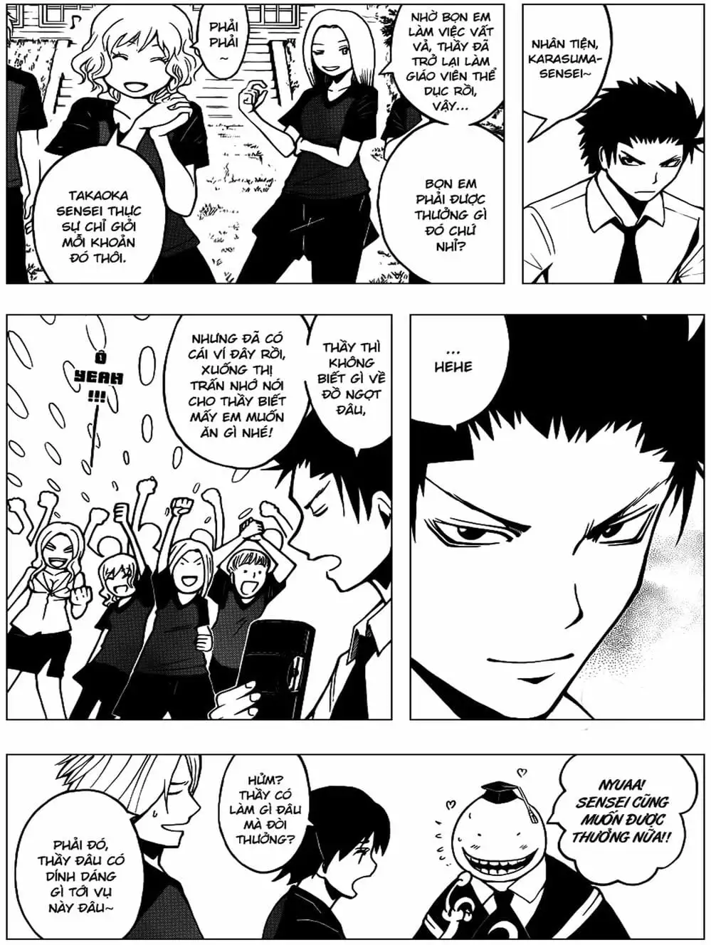Truyện Tranh Lớp Học Ám Sát - Ansatsu Kyoushitsu trang 5
