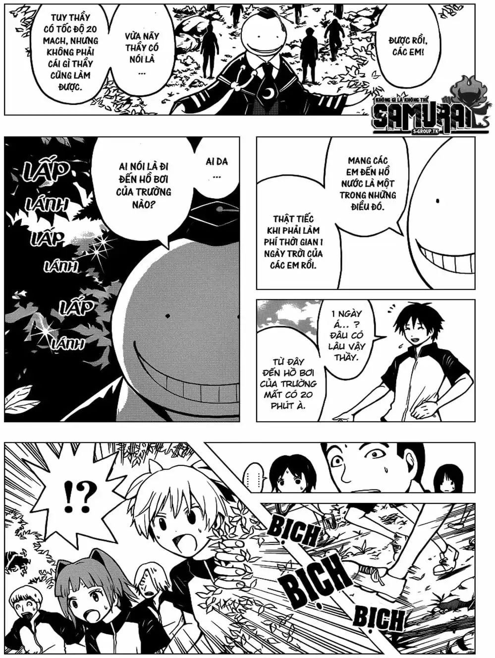 Truyện Tranh Lớp Học Ám Sát - Ansatsu Kyoushitsu trang 5