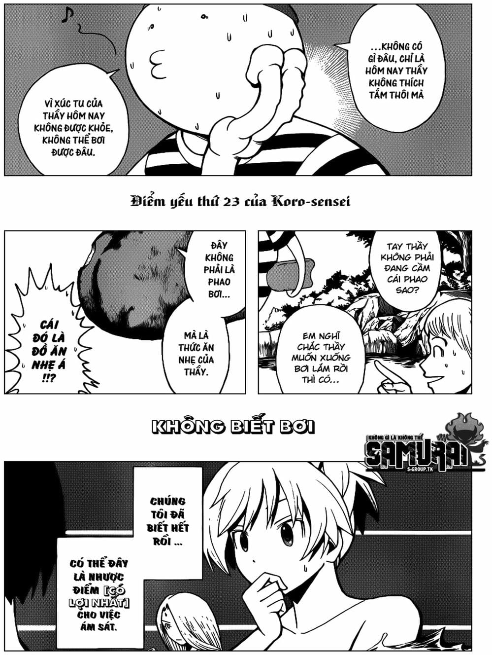 Truyện Tranh Lớp Học Ám Sát - Ansatsu Kyoushitsu trang 5