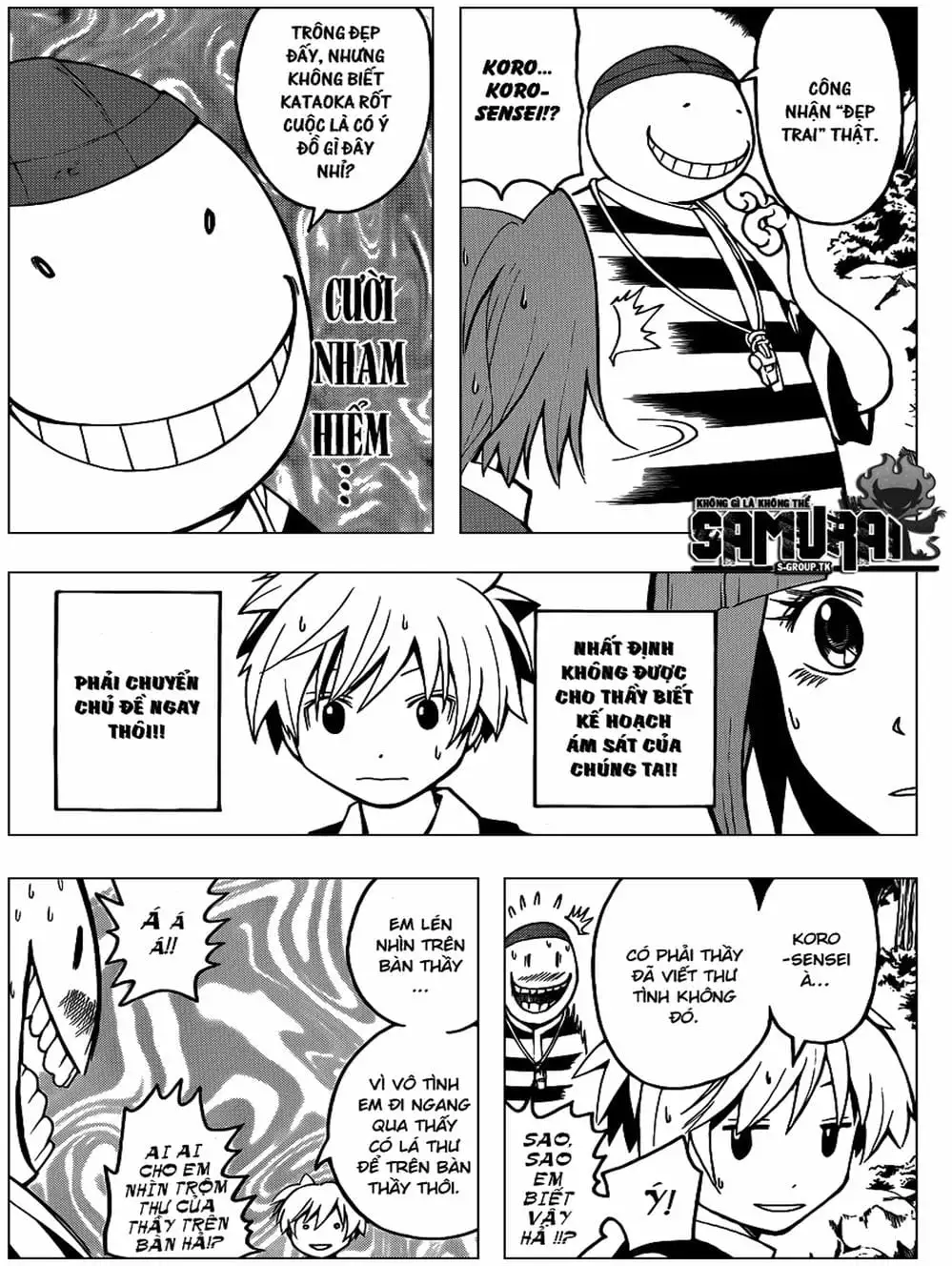 Truyện Tranh Lớp Học Ám Sát - Ansatsu Kyoushitsu trang 5